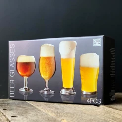 Patina Stores Set Of 4 Beer Glasses