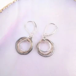 Patina Stores Triple Ring Earring