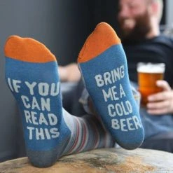Patina Stores Bring Me A Cold Beer Socks