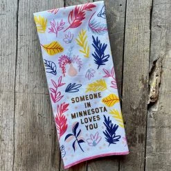 Patina Stores Someone In Minnesota Loves You Tea Towel Kitchen