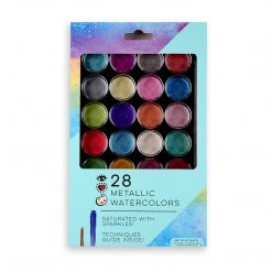 Patina Stores Metallic Watercolor Paint Set