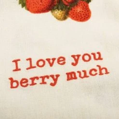 Patina Stores I Love You Berry Much Tea Towel Kitchen