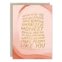 Patina Stores Keep Being You Birthday Card Cards & Wrap