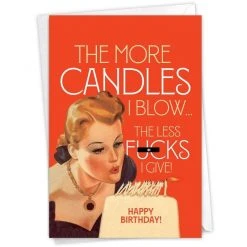 Patina Stores The More Candles I Blow Birthday Card Cards & Wrap