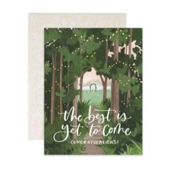 Patina Stores Cards & Wrap Best Is Yet To Come Wedding Card