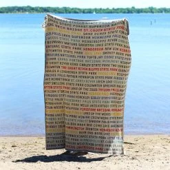 Patina Stores Home Goods MN Destinations Throw Blanket