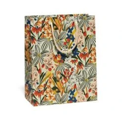 Patina Stores Gift Bags Striped Floral Gift Bag