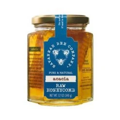 Patina Stores Entertaining Acacia Honeycomb Jar