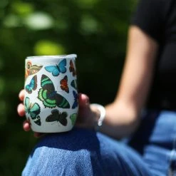 Patina Stores Outdoor Fun Butterfly Wine Tumbler