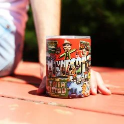 Patina Stores Outdoor Fun Minnesota Collage Low 10oz Tumbler