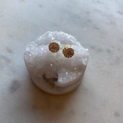 Patina Stores Gold Cubic Zirconia Studs Jewelry