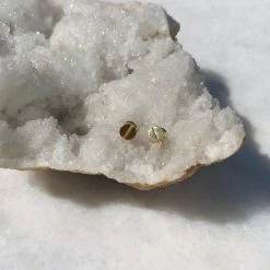 Patina Stores Gold Bolt Earrings