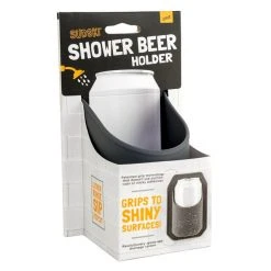 Patina Stores Grey Shower Beer Holder Men