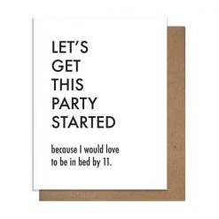 Patina Stores Party Started Blank Card Cards & Wrap