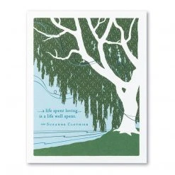 Patina Stores Cards & Wrap Life Spent Loving Sympathy Card