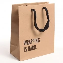Patina Stores Wrapping Is Hard Gift Bag