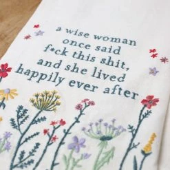 Patina Stores Kitchen Wise Woman Tea Towel