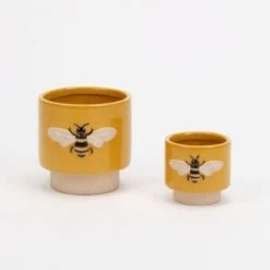 Patina Stores Garden Bumble Bee Pots