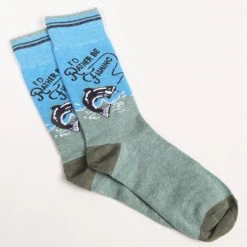 Patina Stores Rather Be Fishing Sock Men