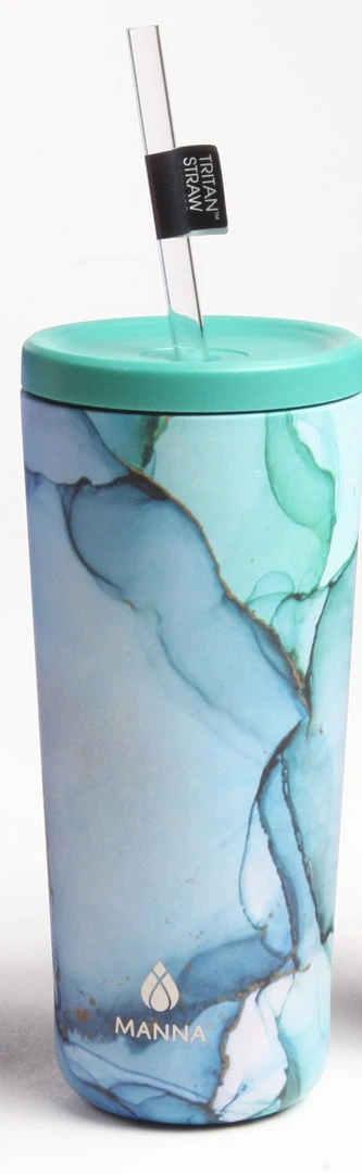 Patina Stores Marble Watercolor Tumblers 4 Patina Stores Marble Watercolor Tumblers
