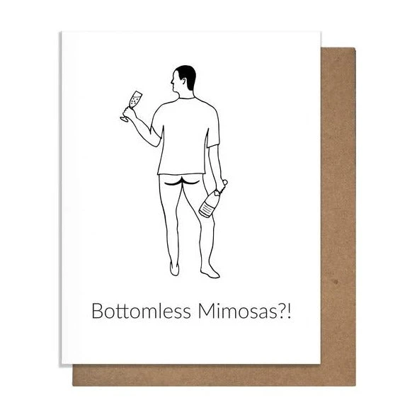Patina Stores Bottomless Mimosas Card Cards & Wrap 1 Patina Stores Bottomless Mimosas Card Cards & Wrap