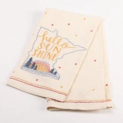 Patina Stores Hello Sunshine MN Tea Towel Kitchen