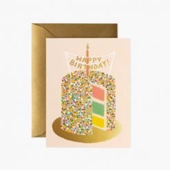 Patina Stores Cards & Wrap Layer Cake Birthday Card