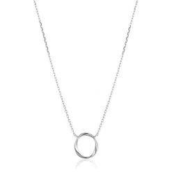 Patina Stores Silver Swirl Necklace Jewelry