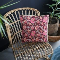 Patina Stores Blankets & Pillows Pink & Yellow Floral Reversible Pillow
