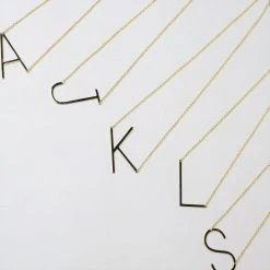 Patina Stores Large Initial Necklaces Jewelry