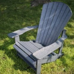 Patina Stores Outdoor Fun Grey Classic Adirondack Chair