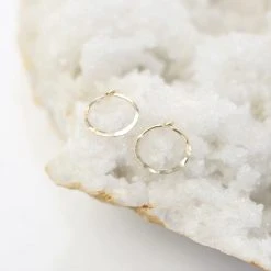 Patina Stores Tiny Hammer Huggie Jewelry