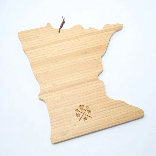 Patina Stores Minnesota Badge Cutting Board Local Love