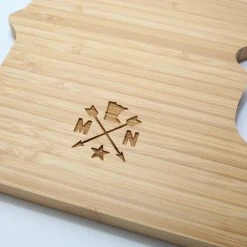 Patina Stores Minnesota Badge Cutting Board Local Love