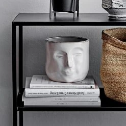 Patina Stores Stoneware Face Planter