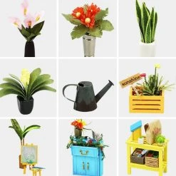 Patina Stores DIY 3D Miniature Greenhouse