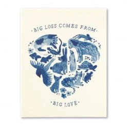 Patina Stores Big Love Pet Sympathy Card Sympathy & Get Well