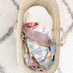 Patina Stores Geo Multicolor MN Baby Blanket