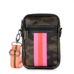 Patina Stores Small Camo Crossbody Bag