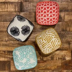 Patina Stores Mid-Modern Square Pinch Bowls Kitchen