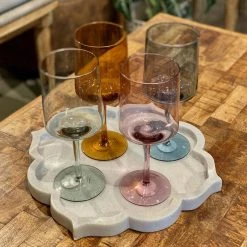 Patina Stores Entertaining Colorful Wine Glasses