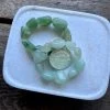 Patina Stores Green Calcite Stretch Bracelet Mystic