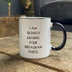 Patina Stores Judging Your Instagram Mug Kitchen