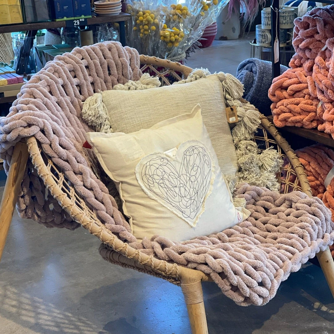 Patina Stores Love Notes Pillow Home Goods 2 Patina Stores Love Notes Pillow Home Goods