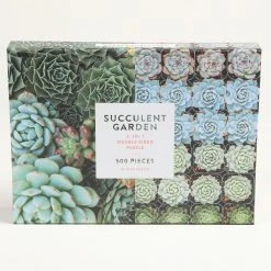 Patina Stores Succulent Garden Double-Sided 500pc Puzzle 8 Patina Stores Succulent Garden Double-Sided 500pc Puzzle