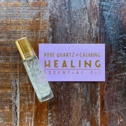 Patina Stores Rose Quartz Essential Oil Roller Women