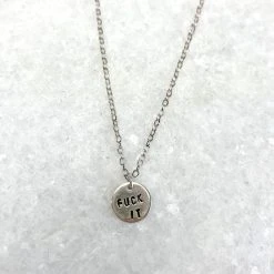 Patina Stores Jewelry F*ck It Necklace