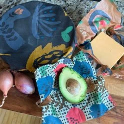Patina Stores Set Of 3 Beeswax Wraps