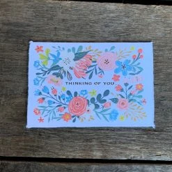 Patina Stores Floral Thinking Of You Card Cards & Wrap