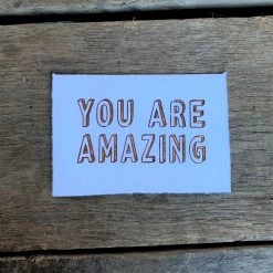 Patina Stores Cards & Wrap You Are Amazing Card